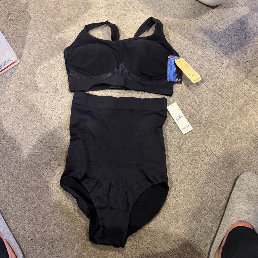 Truekind Empetua XL Bundle Daily Comfort Shaper Bra High Waistes Shaper Panty